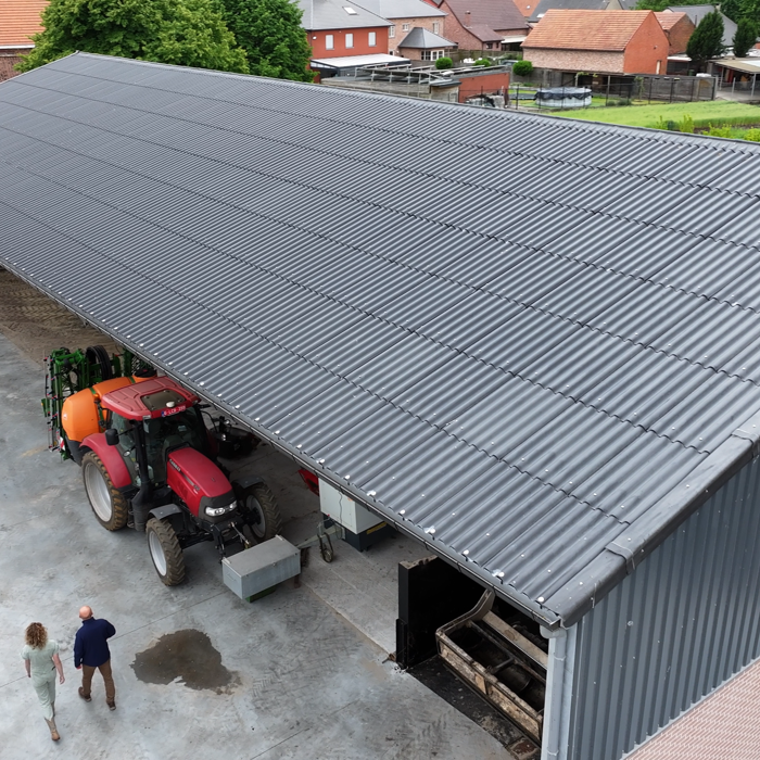 De keuze van het soort dak is van grote invloed op het stalklimaat.