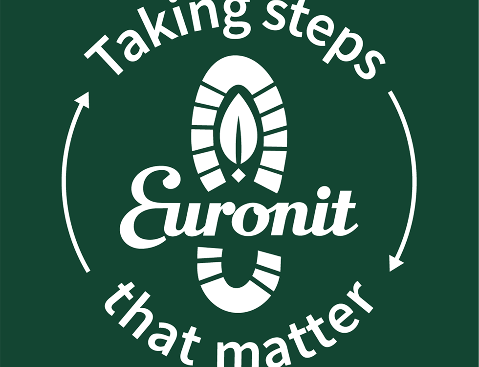 Sello de Euronit, comprometido con la sostenibilidad.